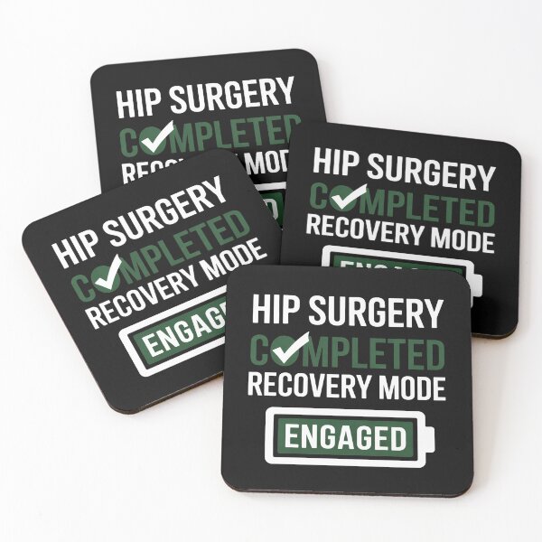 Item preview, Hip Surgery Completed - Get Well Hip Replacement Recovery designed and sold by EntroRhim.