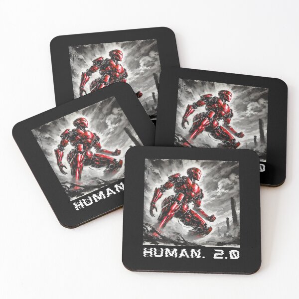 Item preview, humanoid robot art designed and sold by TEEJAMBOREE.