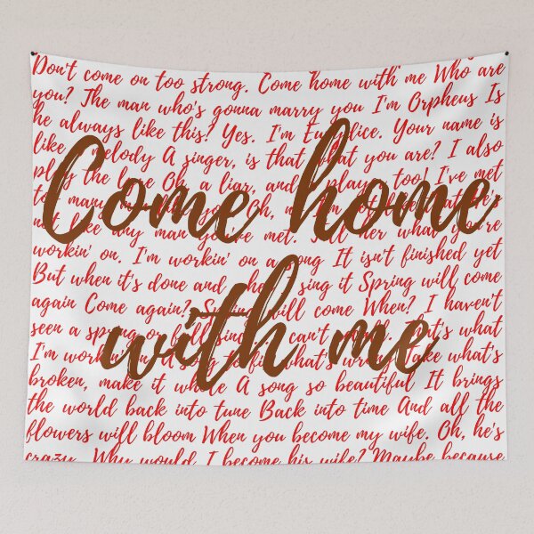 Item preview, Hadestown Lyrics designed and sold by broadwaygirl142.