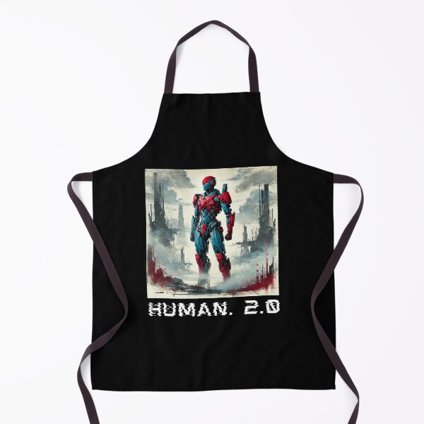 Item preview, arte de robot humanoide designed and sold by TEEJAMBOREE.