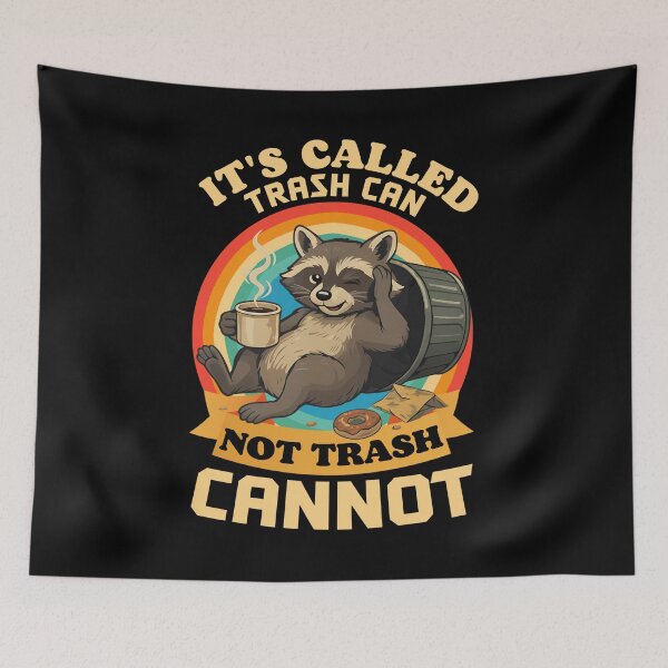 Item preview, Funny Raccoon Trash Can Motivation T-Shirt designed and sold by LashondaGreen89.