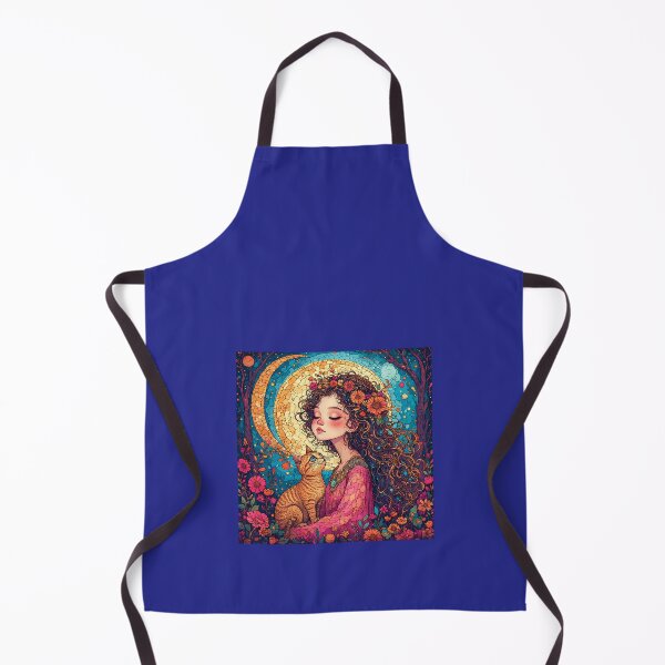 Item preview, Beautiful girl with a cat. designed and sold by Natalia-Vlad.