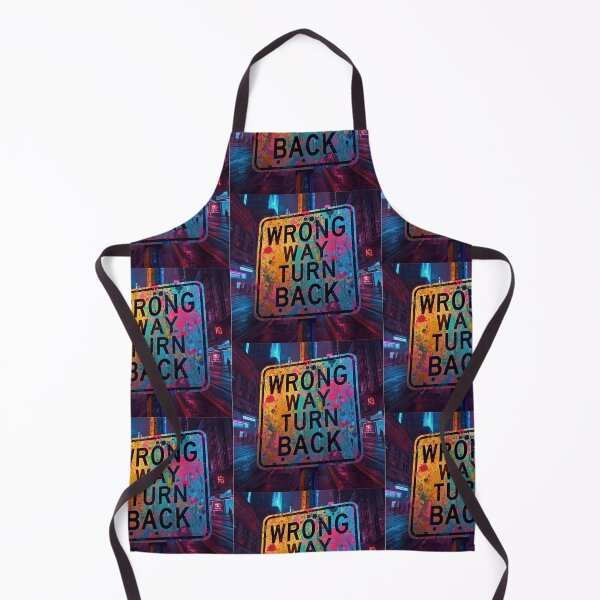 Item preview, Don't Go the "Wrong Way Turn Back" designed and sold by shaang.