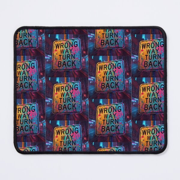 Item preview, Don't Go the "Wrong Way Turn Back" designed and sold by shaang.