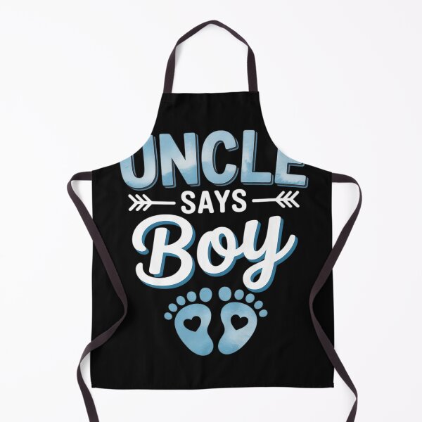 Item preview, Gender reveal Uncle says Boy baby matching family set designed and sold by EntroRhim.