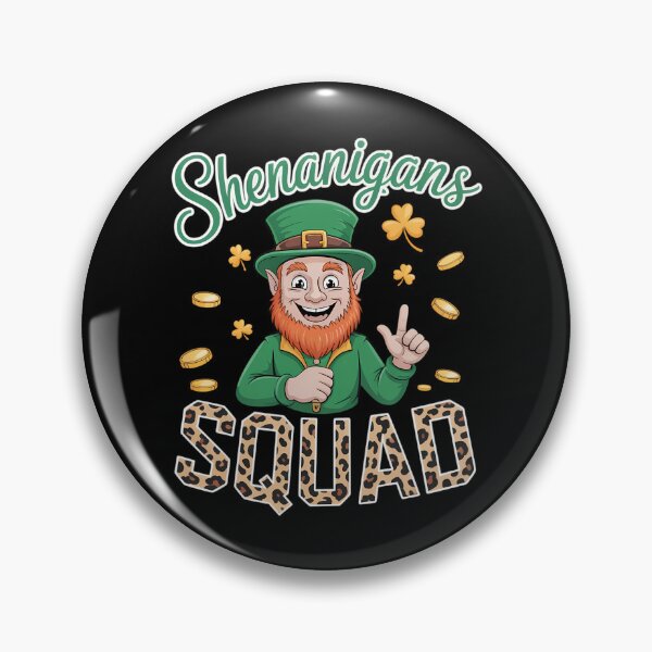 Item preview, SHENANIGANS SQUAD Gnome Prone To Malarkey St. Patrick's Day designed and sold by CruelShadesSt.