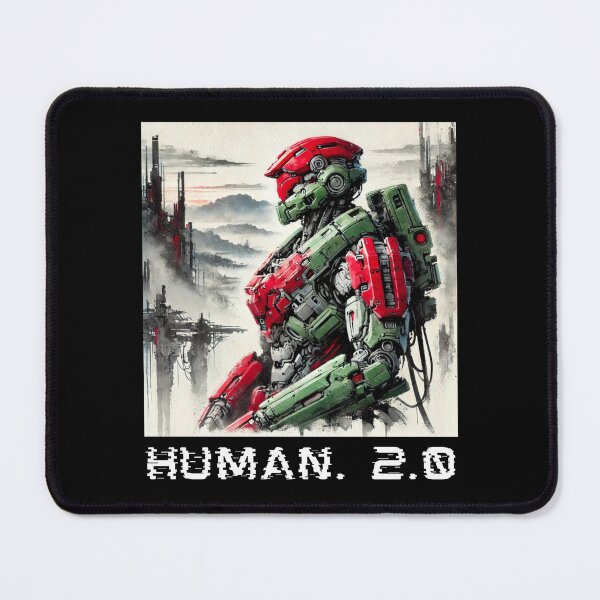 Item preview, humanoid robot art designed and sold by TEEJAMBOREE.