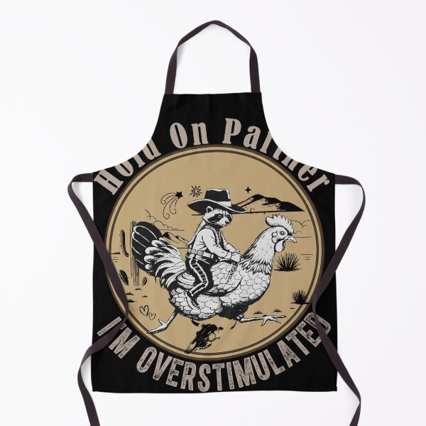 Item preview, Cowboy Raccoon Riding Chicken Funny T-Shirt designed and sold by LarryMBrown.