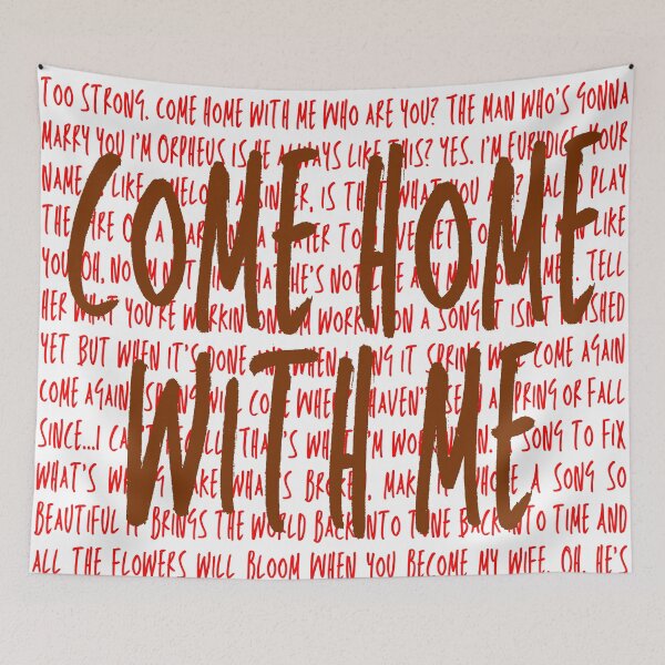 Item preview, Hadestown Lyrics designed and sold by broadwaygirl142.