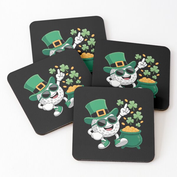 Item preview, Funny Leprechaun Shamrock Dabbing Golf Ball St Patricks Day designed and sold by CruelShadesSt.