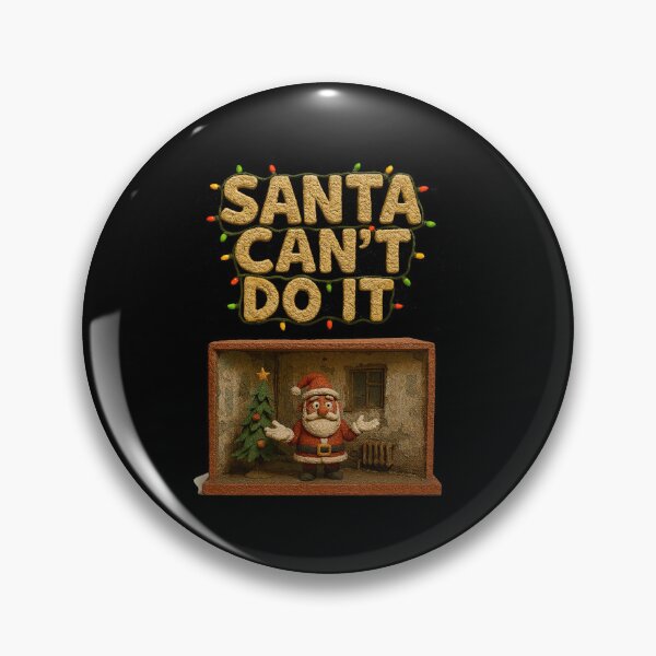 Item preview, Santa Can’t Do It – Chair Company Stop-Motion Tribute designed and sold by ChickenFund.