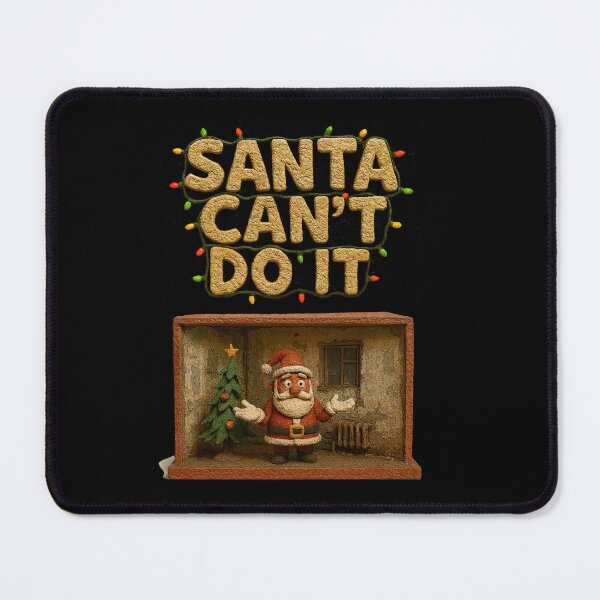 Item preview, Santa Can’t Do It – Chair Company Stop-Motion Tribute designed and sold by ChickenFund.