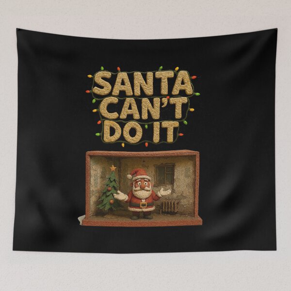 Item preview, Santa Can’t Do It – Chair Company Stop-Motion Tribute designed and sold by ChickenFund.
