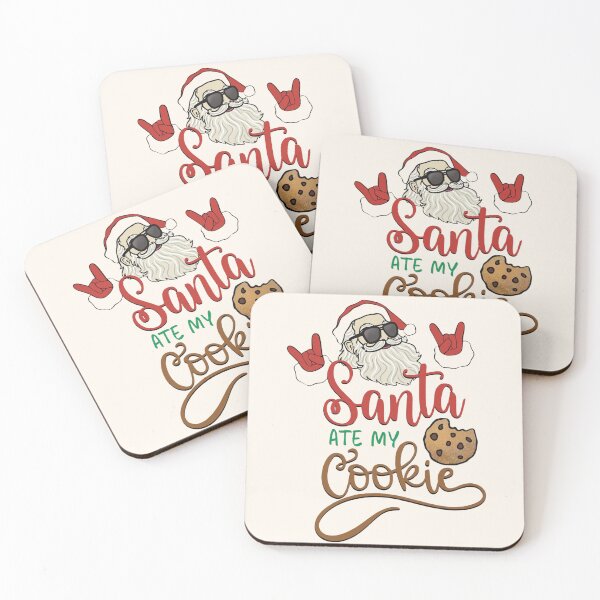 Item preview, Santa Ate My Cookie – Sassy Christmas Apparel & Home Decor | Funny Holiday Gift Idea designed and sold by Compass and a Camera.