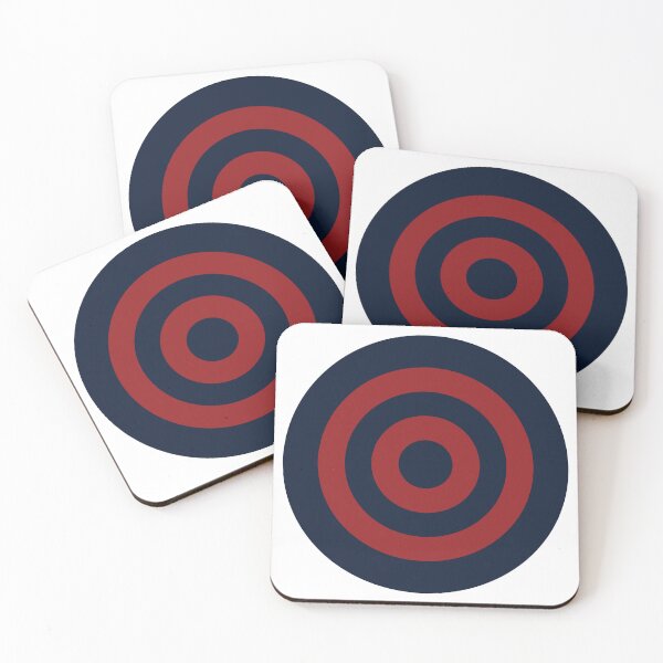 Item preview, Navy Circles and Red Circles designed and sold by PSCSCo.