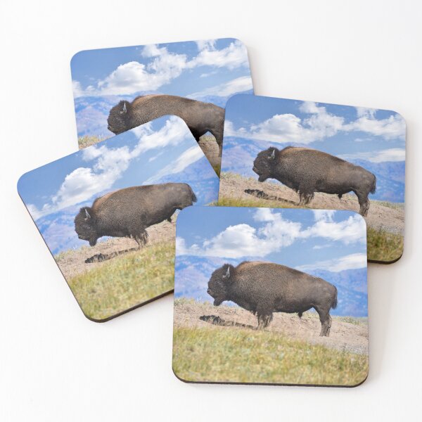Item preview, Posing Bison Bull, Yellowstone National Park designed and sold by Catherine Sherman.