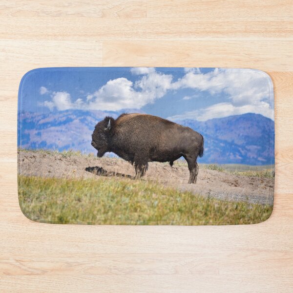 Item preview, Posing Bison Bull, Yellowstone National Park designed and sold by Catherine Sherman.