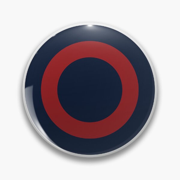 Item preview, Red Circle on Navy Circle designed and sold by PSCSCo.