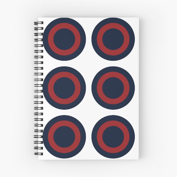 Item preview, Red Circle on Navy Circle designed and sold by PSCSCo.