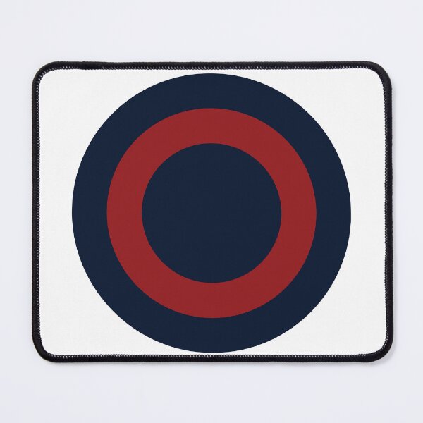 Item preview, Red Circle on Navy Circle designed and sold by PSCSCo.