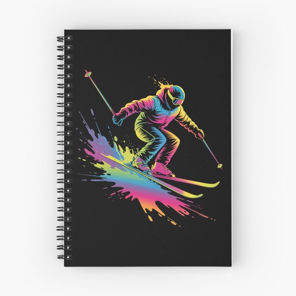 Item preview, Colorful Skiing Ski designed and sold by CruelShadesSt.
