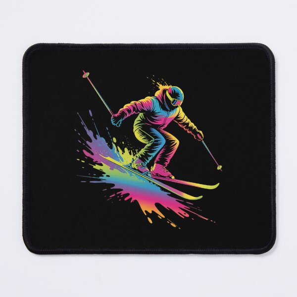 Item preview, Colorful Skiing Ski designed and sold by CruelShadesSt.