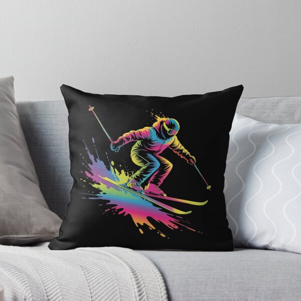 Item preview, Colorful Skiing Ski designed and sold by CruelShadesSt.