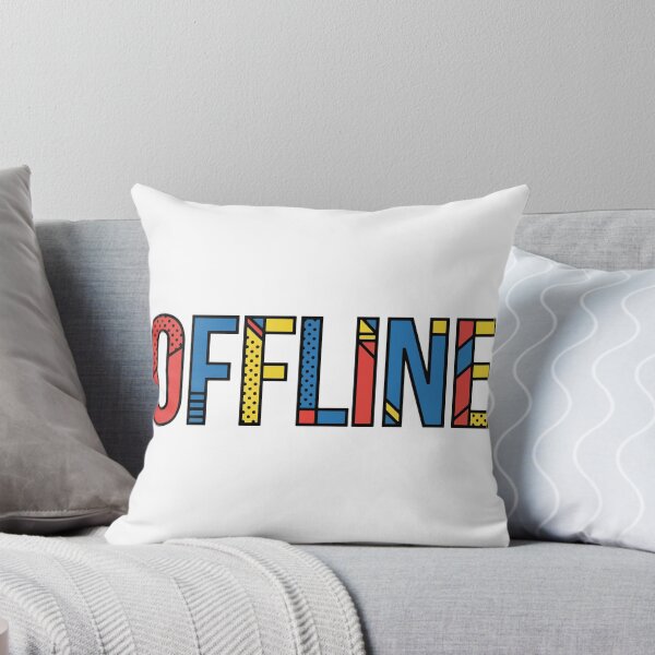 Item preview, OFFLINE - Pop Art Ben-Day Dots Comic Book Typography designed and sold by iwzzuel.