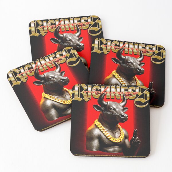 Item preview, Golden Bull Market - Richness & Crypto Hustle Streetwear designed and sold by Geniuzjam.