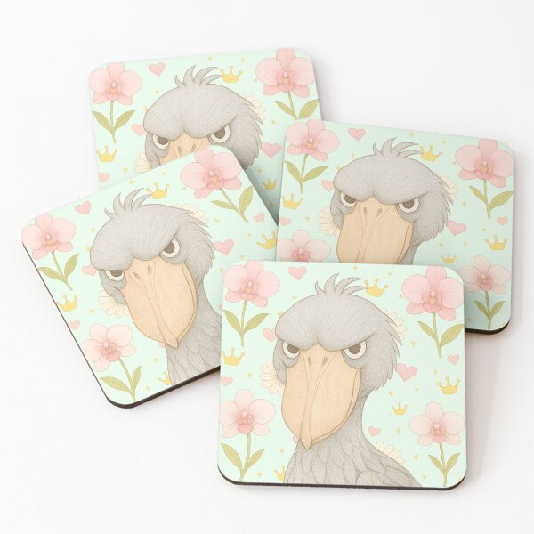 Item preview, Majestic Shoebill Close-Up - Mint designed and sold by HIMEKARI.