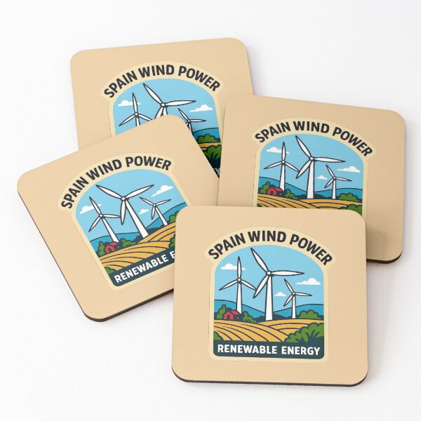Item preview, Spain Wind Power - Renewable Energy designed and sold by Myra365Art.