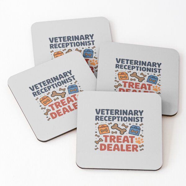 Item preview, Veterinary Receptionist Animal Clinic Pet Hospital Treats designed and sold by ShelFisher.