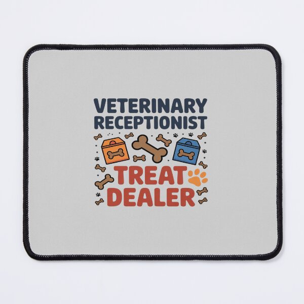 Item preview, Veterinary Receptionist Animal Clinic Pet Hospital Treats designed and sold by ShelFisher.