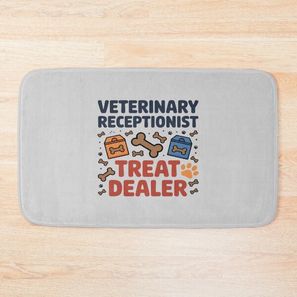 Item preview, Veterinary Receptionist Animal Clinic Pet Hospital Treats designed and sold by ShelFisher.