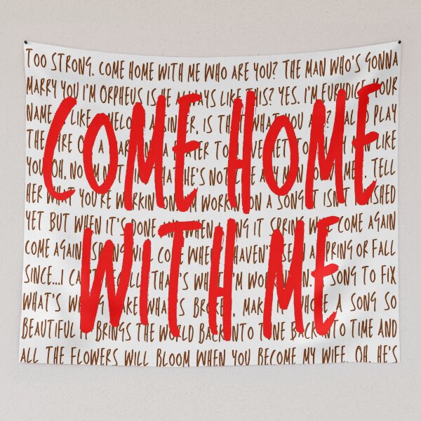 Item preview, Hadestown Lyrics designed and sold by broadwaygirl142.