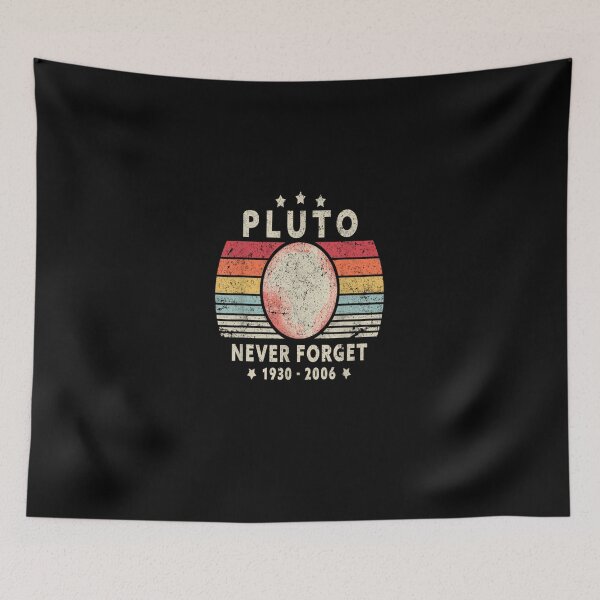 Item preview, Camiseta-Never-Forget-Pluto.-Estilo-Retro-Funny-Space designed and sold by EdeltraudBaier.