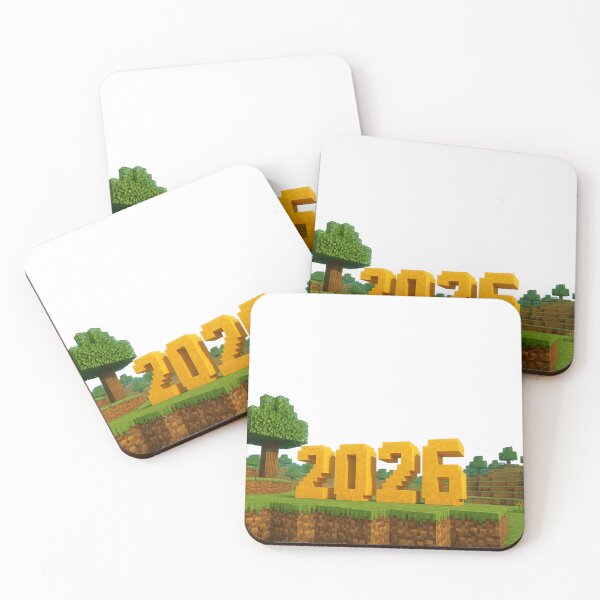 Item preview, Happy new Year 2026 Minecraft  designed and sold by DibujandoPorfa.