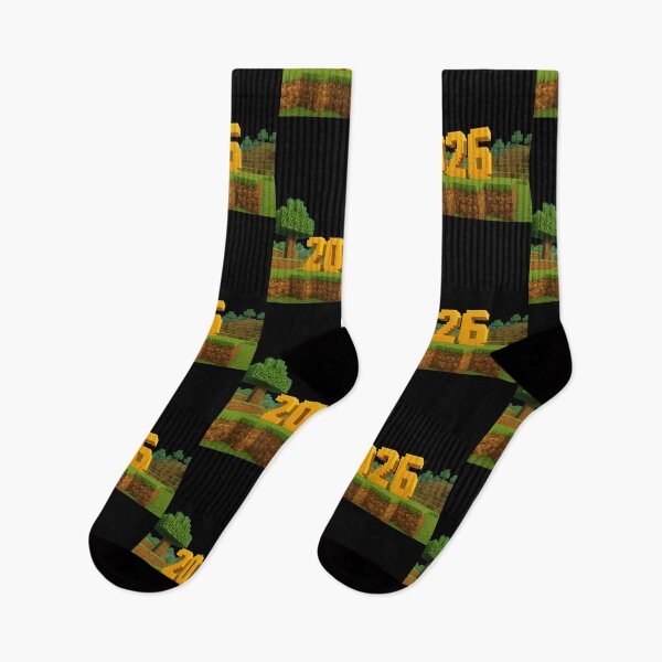 Item preview, Happy new Year 2026 Minecraft  designed and sold by DibujandoPorfa.