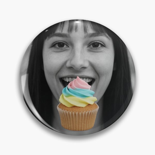 Item preview, Woman with cupcake designed and sold by Ana-Carla.