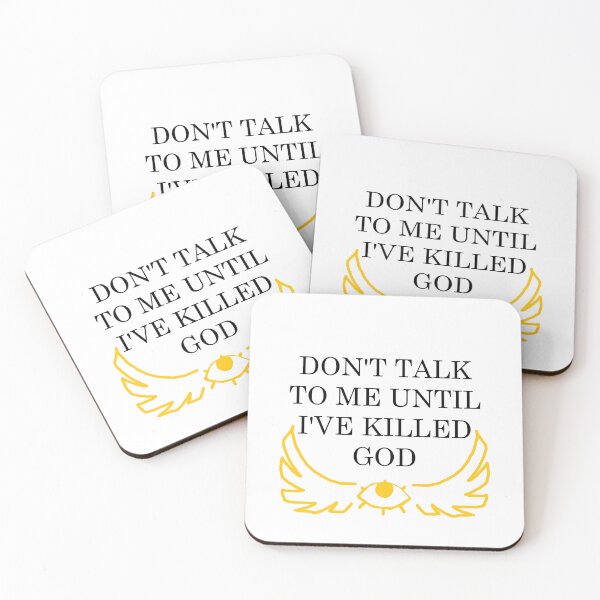 Item preview, Don't talk to me until I've killed god mug designed and sold by House of Leaves & others.