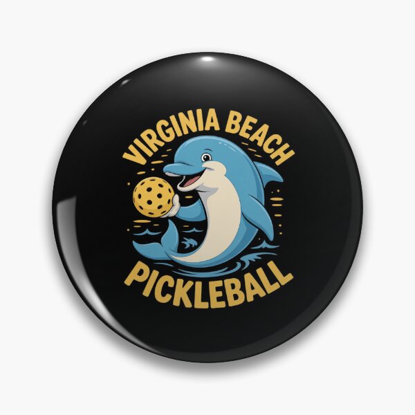 Item preview, Virginia Beach Pickleball Fun Dolphin designed and sold by ShelFisher.