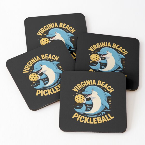 Item preview, Virginia Beach Pickleball Fun Dolphin designed and sold by ShelFisher.