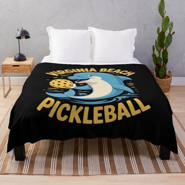 Item preview, Virginia Beach Pickleball Fun Dolphin designed and sold by ShelFisher.
