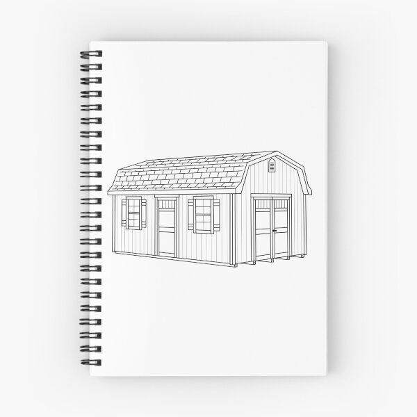 Item preview, Gambrel Shed designed and sold by ShedSheets.