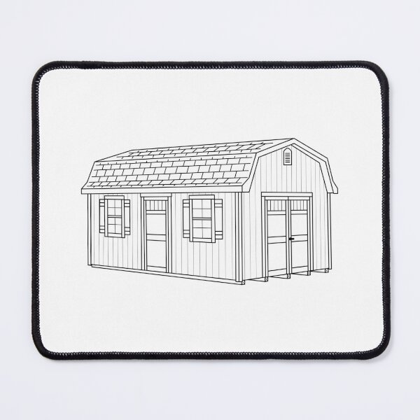 Item preview, Gambrel Shed designed and sold by ShedSheets.