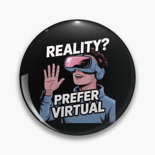 Item preview, Virtual Reality Headset Preferred by Gamers designed and sold by ShelFisher.