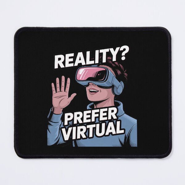 Item preview, Virtual Reality Headset Preferred by Gamers designed and sold by ShelFisher.