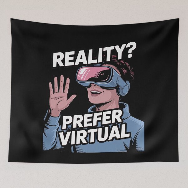 Item preview, Virtual Reality Headset Preferred by Gamers designed and sold by ShelFisher.