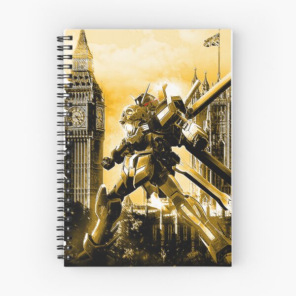 Item preview, CROSS BONE GUNDAM X ink gold frame art illustration designed and sold by sabartgunpla.