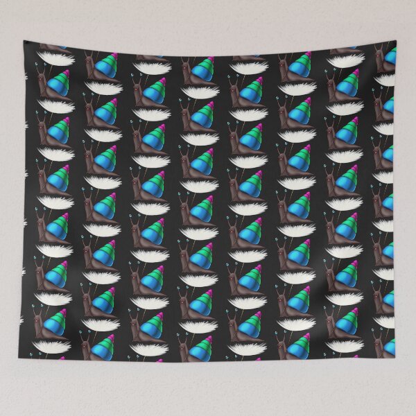 Item preview, Polysexual/Polyromantic Ply Pride Snail with Dandelion Seed designed and sold by PrideSnails.